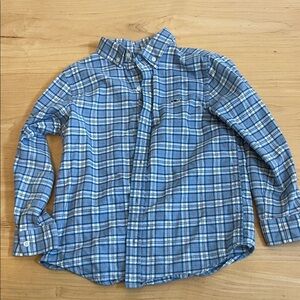 Vineyard Vines Blue and White Checkered Shirt